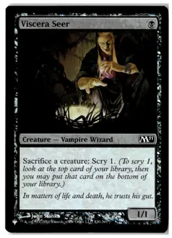 MTG Foil Viscera Seer - The List Reprints Moderately Played English - Image 1