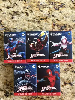 SDCC 2025 Magic The Gathering x Spider-Man Welcome Deck COMPLETE W/ Comic - Image 4