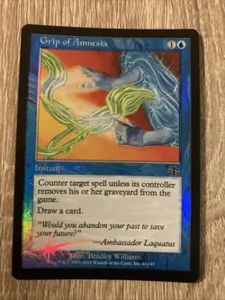 Grip Of Amnesia Foil Judgement - Near Mint - Image 1