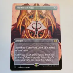 Magic the Gathering - Phyrexian Altar (Borderless) - Double Masters 2022 - NM - Image 1