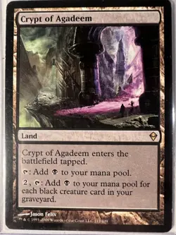 Crypt of Agadeem ZEN MTG - Image 1