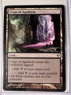 Crypt of Agadeem ZEN MTG - Image 2