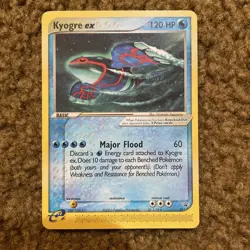 Pokemon TCG Kyogre-EX Nintendo Black Star Promos 001 - Image 1