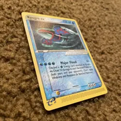 Pokemon TCG Kyogre-EX Nintendo Black Star Promos 001 - Image 4