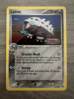 Lairon (Stamped) Reverse Holo - EX Power Keepers 32/108 Pokemon - Lightly Played - Image 1