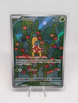 Pokemon TCG Shuckle 136/132 Mega Evolutions Rare Holo - Image 1