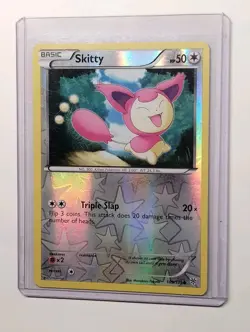 Pokemon TCG - Skitty 109/135 Reverse Holo (2012) Black & White Plasma Storm /NM - Image 1