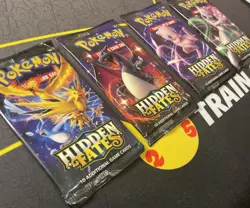 Pokemon 2019 HIDDEN FATES BOOSTER PACK Factory Sealed Random Pack Art - Image 3