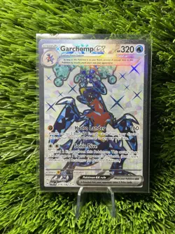 Garchomp ex 219/182 Paradox Rift Ultra Rare Full Art Pokemon - Image 1