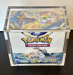 Brilliant Stars Booster Box Pokemon Sword And Shield SWSH - Sealed-Acrylic Case - Image 2