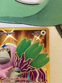 Pokemon Oranguru Full Art - Vivid Voltage 199/185 - Secret Rare - Gold Holo Foil - Image 3