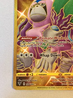 Pokemon Oranguru Full Art - Vivid Voltage 199/185 - Secret Rare - Gold Holo Foil - Image 4