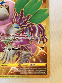 Pokemon Oranguru Full Art - Vivid Voltage 199/185 - Secret Rare - Gold Holo Foil - Image 5