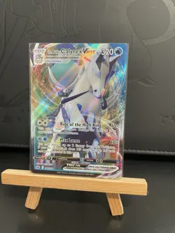 Ice Rider Calyrex V 45/198 Ultra Rare Chilling Reign Pokemon TCG Near Mint - Image 1