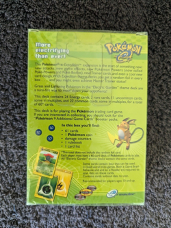 Pokemon Electric Garden Theme Deck COMPLETE SEALED Incl. Plastic Protective Case - Image 2