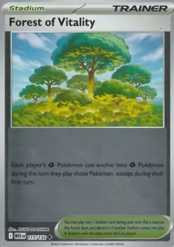 POKEMON - FOREST OF VITALITY - 117/132 - MEGA EVOLUTION - REVERSE HOLO - Image 1