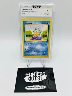 Carte Pokemon Carapuce 63/102 Set de Base Edition 1 Wizards PCA 7 FR - Image 1