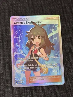 Green's Exploration 209/214 Pokemon TCG Sun & Moon Unbroken Bonds - Image 1