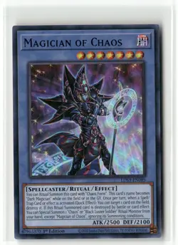 Magician of Chaos (Blue) LDS3-EN089 NM 1st Ed Yugioh - Image 1