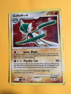 Gallade #6/132 Holo Rare Card Pokemon Secret Wonders - LP-mp - Image 1