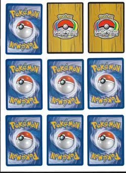 Mid Era Pokemon TCG 9 Card Lot - Image 2