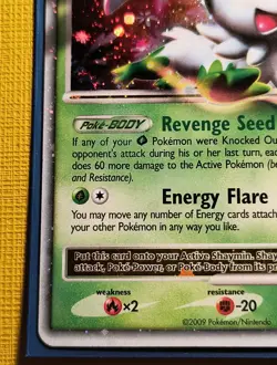 Shaymin LV.X - DP39 - Pokemon Promo Diamond & Pearl Ultra Rare Card Lp - Image 5