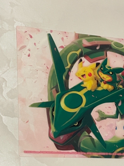 Rayquaza Snorlax Mew Pokemon Center Tokyo Clear Card Japanese from JP F/S rare - Image 3