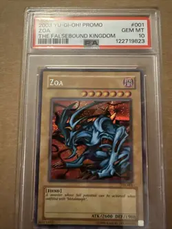 Yu-Gi-Oh! TCG Zoa Yu-Gi-Oh! The Falsebound Kingdom Promotional Cards TFK-001 - Image 1