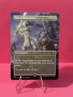 Test of Endurance (Borderless) Dominaria Remastered Regular - Image 1