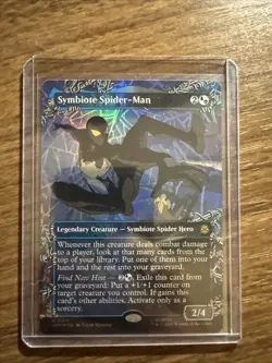 Symbiote Spider-Man (Borderless) Marvel's Spider-Man Foil - Image 1