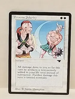 Magic the Gathering Reverse Polarity Antiquities Near Mint Never Been Played - Image 1