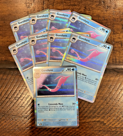 LOT x9 - #56 Gorebyss HOLO Pokemon TCG S&V Destined Rivals - Water - Image 1