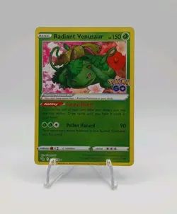 Pokemon GO Holo Radiant Venusaur 004/078 - Image 1