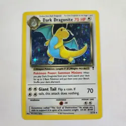 Dark Dragonite 5/110 - Holo Rare - Pokemon TCG - Legendary Collection - MP - Image 1