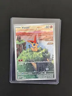 Pokemon Victini SVP 208 Promo Illustration Rare NM/Mint English Edition - Image 3