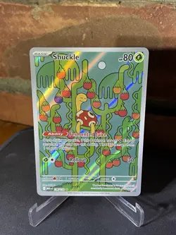 Shuckle 136/132 Illustration Rare Pokemon Mega Evolution - Image 1