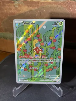 Shuckle 136/132 Illustration Rare Pokemon Mega Evolution - Image 2