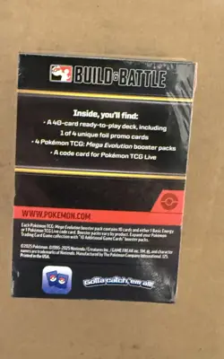 Pokemon TCG: Mega Evolution Build and Battle Box - SHIPS 10/10 USA - Image 2