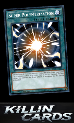 1st Edition Super Polymerization SDSH-EN026 YuGiOh Common Structure Deck: Shaddo - Image 1