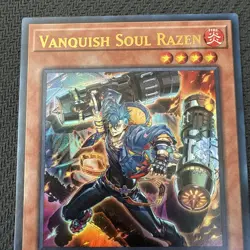Vanquish Soul Razen WISU-EN016 Wild Survivors 1st Edition Ultra Rare Yu-Gi-Oh! - Image 3