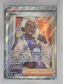 Pokemon Card - Tyme Prismatic Evolutions 143/131 Ultra Rare - Image 1