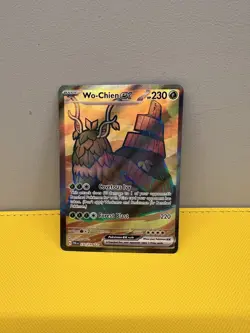 Pokemon TCG Wo-Chien EX Paldea Evolved Holo Ultra Rare Card 232/193 - Image 1