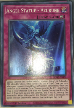 Yugioh Angel Statue - Azurune BLVO-EN079 Trading Card Game TCG CCG 1st Ed. - Image 1