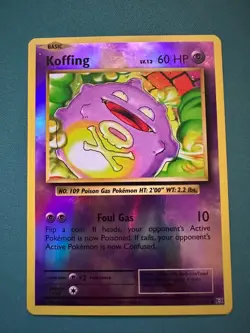 Pokemon TCG XY Evolutions Koffing Card 50/108 Normal - Image 1