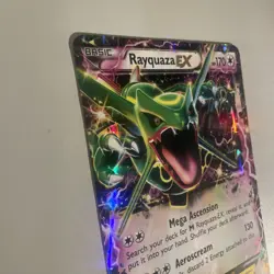 Pokemon TCG Rayquaza EX Jumbo XY66 Promo Holo Rare Oversized 2015 Card - Image 4
