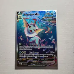 Vaporeon VMAX SWSH182 SWSH: Sword & Shield Black Star Promo Card Holo Near Mint - Image 1