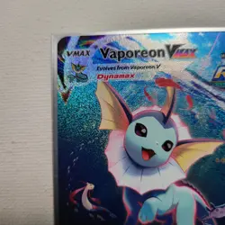 Vaporeon VMAX SWSH182 SWSH: Sword & Shield Black Star Promo Card Holo Near Mint - Image 2