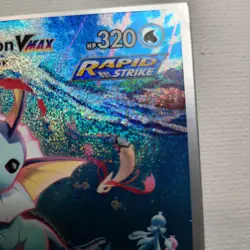 Vaporeon VMAX SWSH182 SWSH: Sword & Shield Black Star Promo Card Holo Near Mint - Image 3
