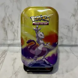 Pokemon Kanto Power Mini Tin Trading Card- 2 TCG Booster Pack[Mewtwo] Sealed New - Image 1