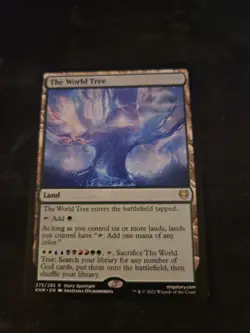 The World Tree Kaldheim Card Regular Edition - Image 1